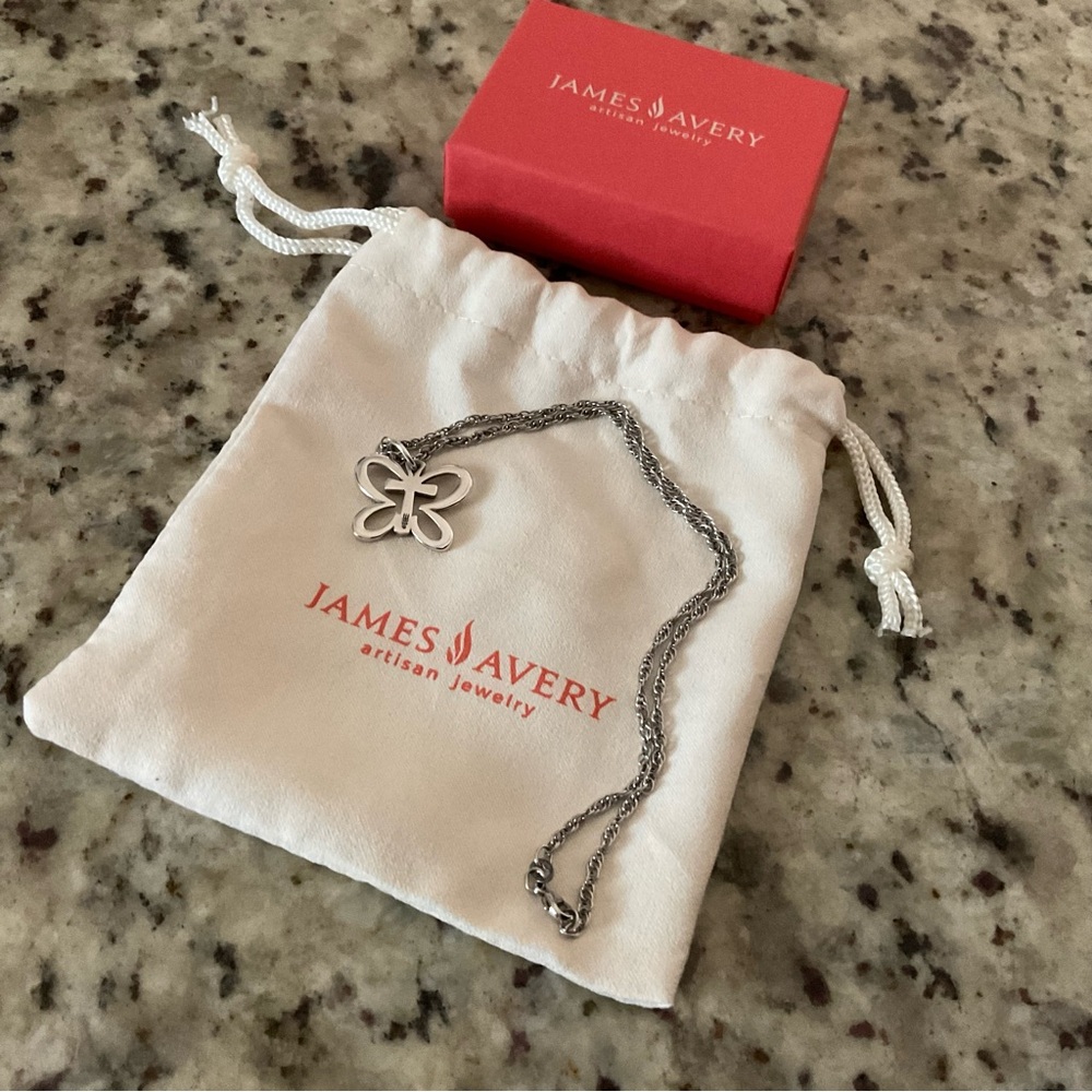 Mint Retired James Avery Renewal of Life Pendant 16” Medium Rope Chain Rare
